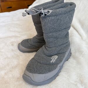 The North Face Women's Gray Insulated Winter Boots